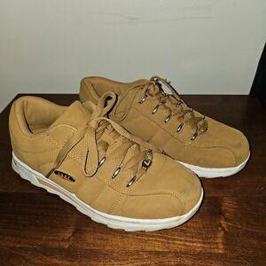 Lugz Men's Charger 2 Fashion Sneaker Golden Wheat/white Mans Size 9
